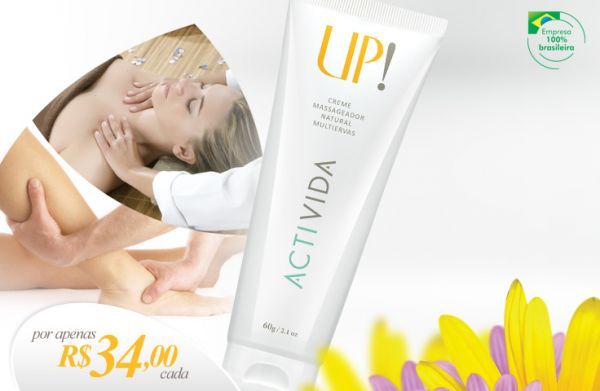 Creme massageador diário