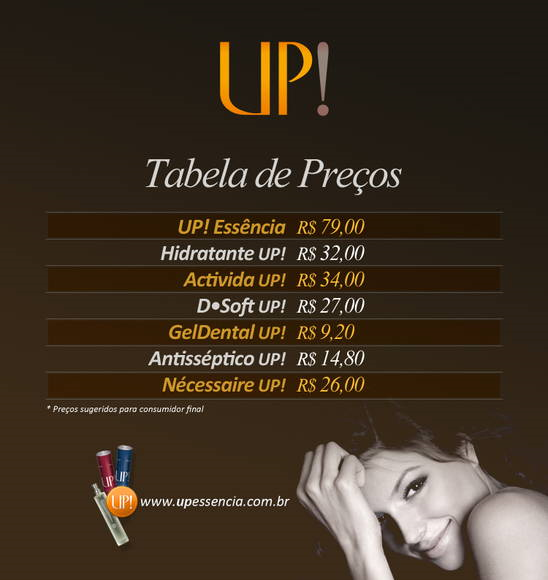 Tabela de Preços